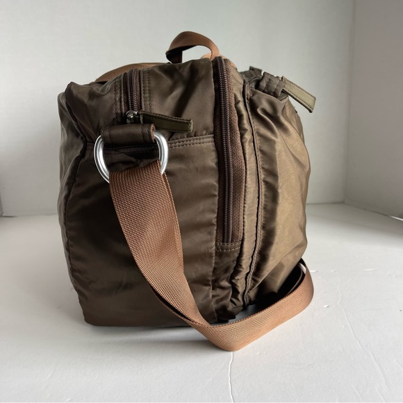 Dominique Linray Basic Shoulder brown Bag - Picture 5 of 13